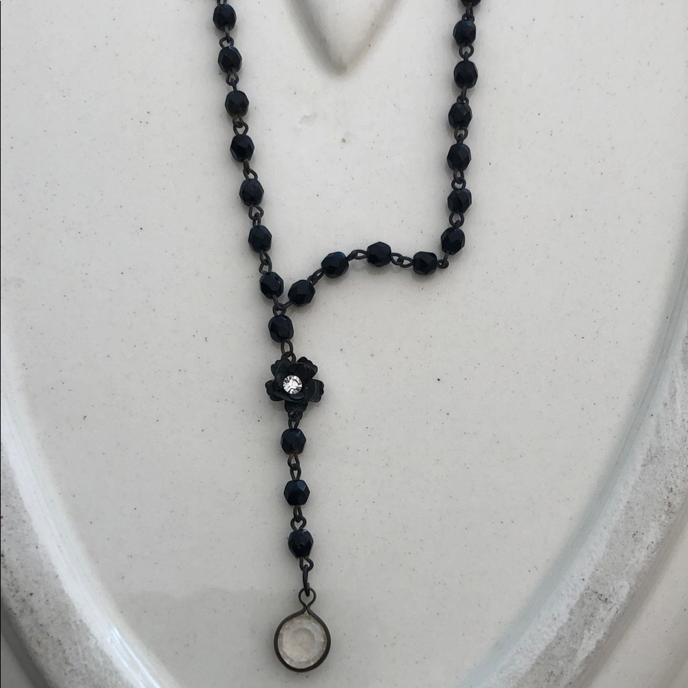 Necklace Geometric Glass Beads